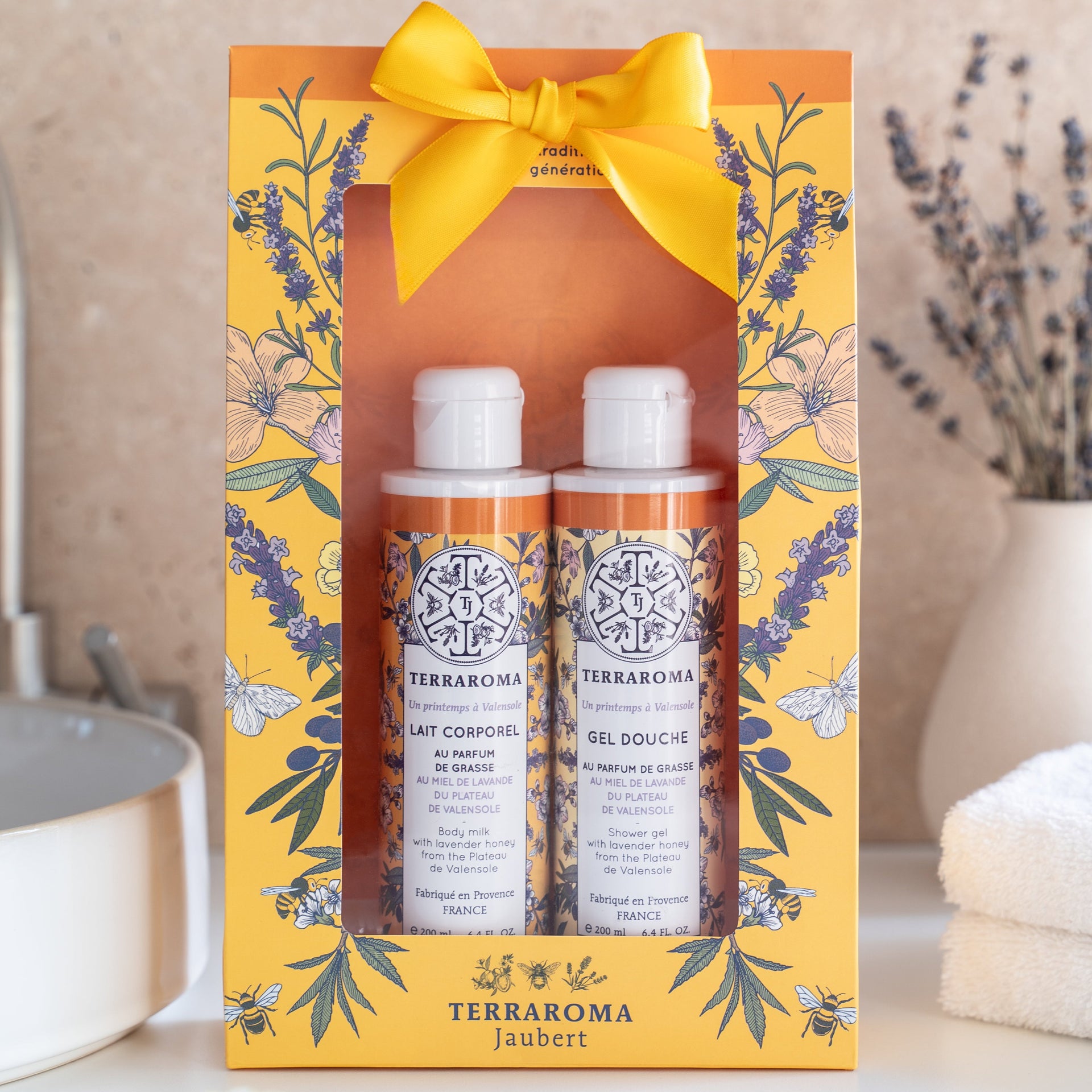 Honey Shower Gel & Body Lotion Gift Set